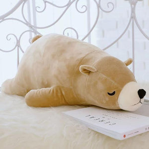 Planet Gates 70cm / brown bear 35-110CM Kawaii Dressed Polar Bear Stuffed Animals Big Size Super Soft Animal Cushion Sleeping Pillow Plush Toy Kid