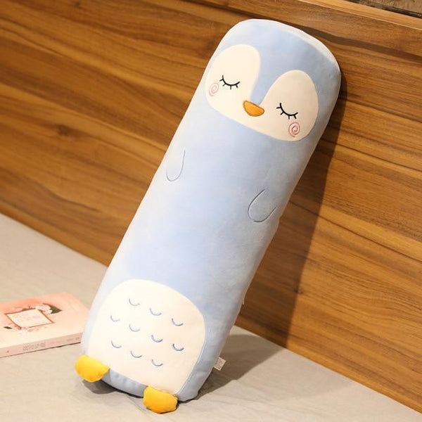 Planet Gates 70cm / penguin Cartoon Animal Dinosaur Pig Bunny Teddy Bear Husky Duck Plush Toys Stuffed Soft Long Sleep Pillow Doll Cushion Kids Girls Gift