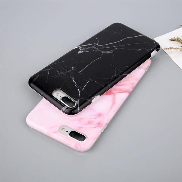 Planet Gates 7112 / For iPhone X USLION Marble Case For iPhone 7 6 Silicone Case For iPhone X Glossy Stone Image Phone Back Cover For iPhone 8 7 6S Plus TPU Case