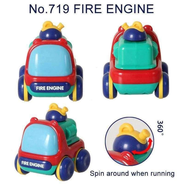 Planet Gates 715 SPORTS CAR Baby Inertia Vehicles Push and Go Toddlers Mini Friction Plastic Powered Car Toys Gift for Children Kids Boys and Girls