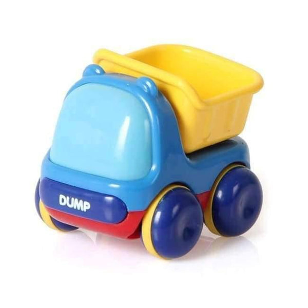 Planet Gates 716 DUMP Baby Inertia Vehicles Push and Go Toddlers Mini Friction Plastic Powered Car Toys Gift for Children Kids Boys and Girls