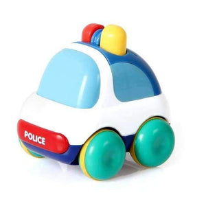 Planet Gates 718 POLICE CAR Baby Inertia Vehicles Push and Go Toddlers Mini Friction Plastic Powered Car Toys Gift for Children Kids Boys and Girls