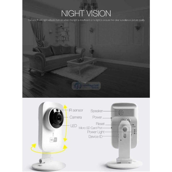 Planet Gates 720P Mini Camera / China HD 720P Mini Wifi IP Camera Home Protection Wireless Baby Monitor 1.0MP CCTV Camera Security iPhone Android P2P Remote Cam