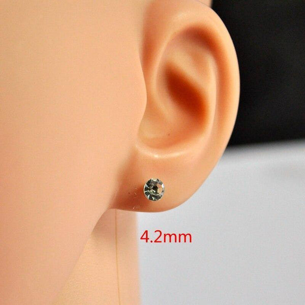 Planet Gates 720Pcs 10 Sets Women Zircon 316L Stainless Steel Stud Earrings For Woman Fashion Jewelry Wholesale Bulks Lots Hot Sale BL285