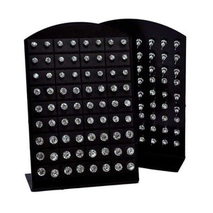 Planet Gates 720Pcs 10 Sets Women Zircon 316L Stainless Steel Stud Earrings For Woman Fashion Jewelry Wholesale Bulks Lots Hot Sale BL285