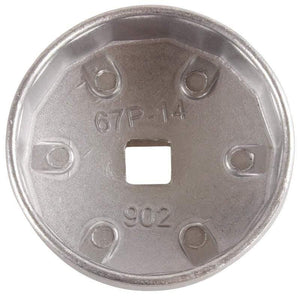 74mm 14 Flute Aluminum Oil Filter Removing Tool Wrench Socket Remover for BMW AUDI Benz Bora Golf FIAT Santana Passat Car Parts