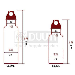 Planet Gates 750ml Outdoor sport bike water bottle bicycle cycling bottle 500ml 750ml stainless steel bycicle accessories