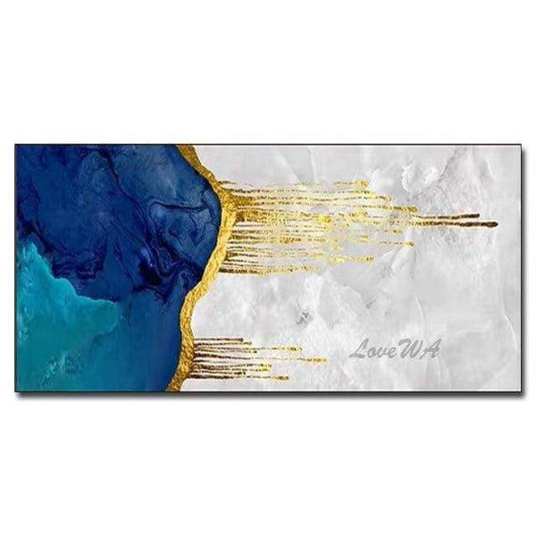 Planet Gates 75cmx120cm / no frame 8 Handpainted Oil Painting On Canvas Color Sea Boat Oil Painting Abstract Modern Canvas Wall Art Living Room Decor Picture
