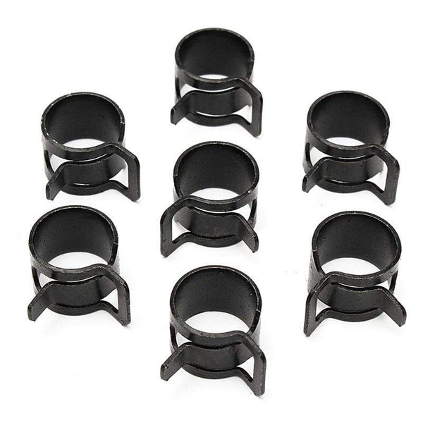 Planet Gates 75Pcs/set 6-10mm Q673B Vacuum Spring Fuel Clip Oil Water Hose Pipe Tube Clamp Black Assortment Kit