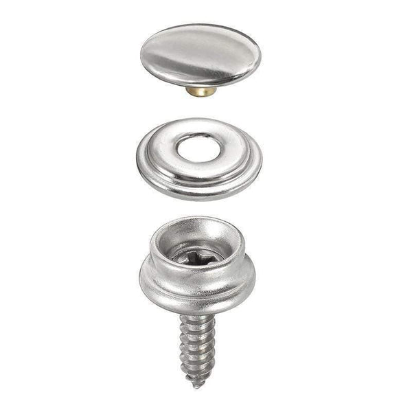 Planet Gates 75pcs/set new Snap Fastener Stainless Canvas Cap Screw Kit high quality accessory parts suitable For Tent Boat Marine