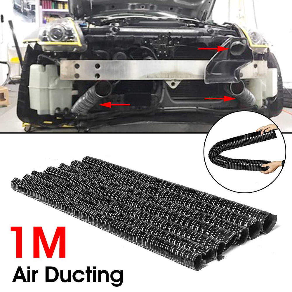 Planet Gates 76/70/63/60/57/51/45mm Car Hood Air Intake Pipe Air Ducting Hose Tube Flexible Filter Pipes Universal