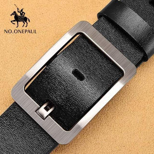 Leather Luxury Strap Male Belts For Men New Fashion Classic Vintage Pin Buckle Men Belt High Quality