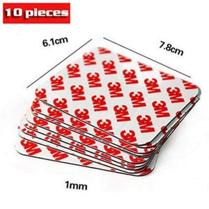 Planet Gates 78mm61mm1.0mm 10pcs 3M Strong Double Sided Adhesive Acrylic Foam Tape Two Sides Mounting Sticky Tape Free shipping