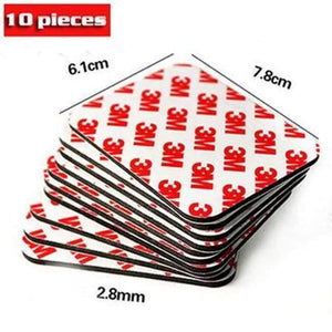 Planet Gates 78mm61mm2.8mm 10pcs 3M Strong Double Sided Adhesive Acrylic Foam Tape Two Sides Mounting Sticky Tape Free shipping