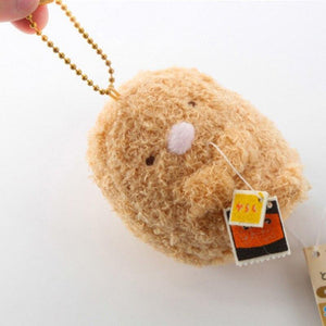 7Cm Sumikko Gurashi Plush Pendant Keychain Plush Toys For Childen Kids Stuffed Doll Toys Girls Birthday Gift Bag Hang Pendant