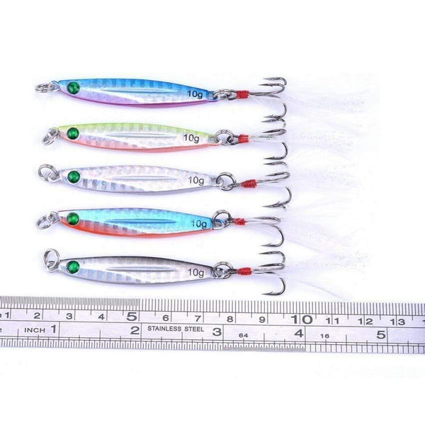 Planet Gates 7g FS0641ZH Fishing Spoon Sea Pesca Hard Lure Bait Fishing Tackle AOrace Metal Jigging lures 7g 10g 14g 17g 21g 28g 40g 10PCS
