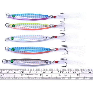 Planet Gates 7g FS0641ZH Fishing Spoon Sea Pesca Hard Lure Bait Fishing Tackle AOrace Metal Jigging lures 7g 10g 14g 17g 21g 28g 40g 10PCS