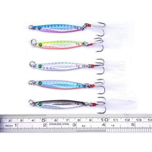 Planet Gates 7g FS0641ZH Fishing Spoon Sea Pesca Hard Lure Bait Fishing Tackle AOrace Metal Jigging lures 7g 10g 14g 17g 21g 28g 40g 10PCS
