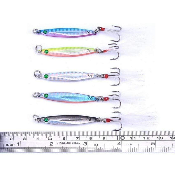 Planet Gates 7g FS0641ZH Fishing Spoon Sea Pesca Hard Lure Bait Fishing Tackle AOrace Metal Jigging lures 7g 10g 14g 17g 21g 28g 40g 10PCS