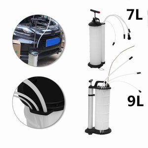 Planet Gates 7L9L Suction Oil Pump Oil Manual Change Pump Fuild Gasoline Extractor Vacuum Pump Car Waste Fuel Pump Oil Water Extraction