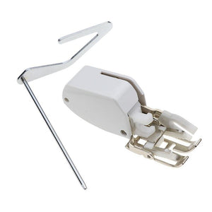 Planet Gates 7MM White Walking Even Feed Quilting Presser Foot Feet For Low Shank Sewing Machine For Arts Crafts Sewing Apparel Sewing Fabric