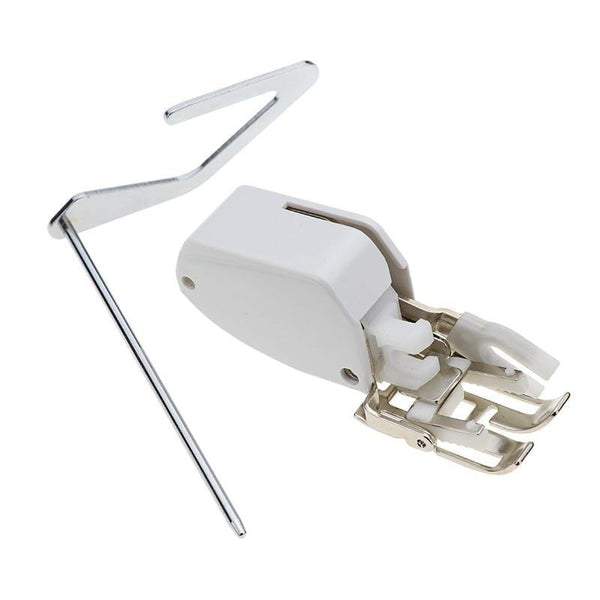 Planet Gates 7MM White Walking Even Feed Quilting Presser Foot Feet For Low Shank Sewing Machine For Arts Crafts Sewing Apparel Sewing Fabric