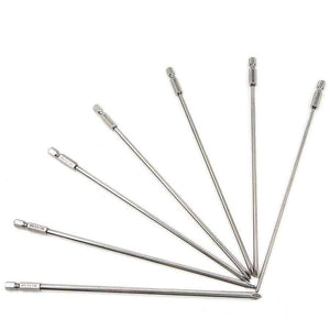 Planet Gates 7pcs 200mm Magnetic Drill Screwdriver Set Bits Screw Driver Screwdrivers Kit Imported Material S2 Steel Cross Head Hand Tools