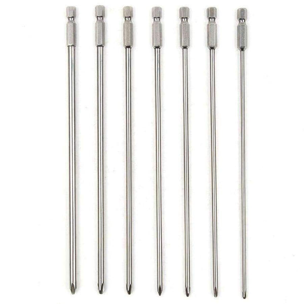 Planet Gates 7pcs 200mm Magnetic Drill Screwdriver Set Bits Screw Driver Screwdrivers Kit Imported Material S2 Steel Cross Head Hand Tools