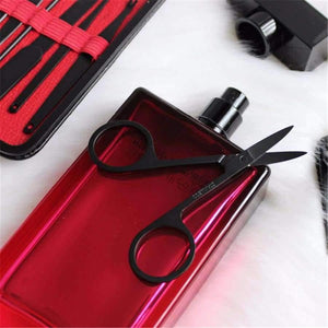 Planet Gates 7pcs 7/10/15PCS/set Nail Art Manicure Tools Set Nails Clipper Scissors Tweezer Knife Manicure Sets Case For Nail Manicure
