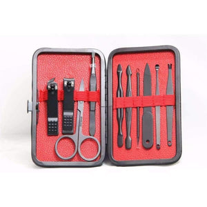 Planet Gates 7pcs 7/10/15PCS/set Nail Art Manicure Tools Set Nails Clipper Scissors Tweezer Knife Manicure Sets Case For Nail Manicure