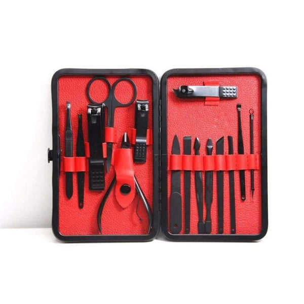 Planet Gates 7pcs 7/10/15PCS/set Nail Art Manicure Tools Set Nails Clipper Scissors Tweezer Knife Manicure Sets Case For Nail Manicure