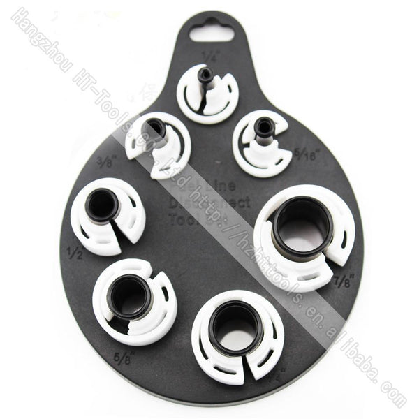 Planet Gates 7pcs A/C Tool  Car air conditioning ducts removal tool, r134a air-conditioning pipe repair tools, refrigerant tubing tool kit