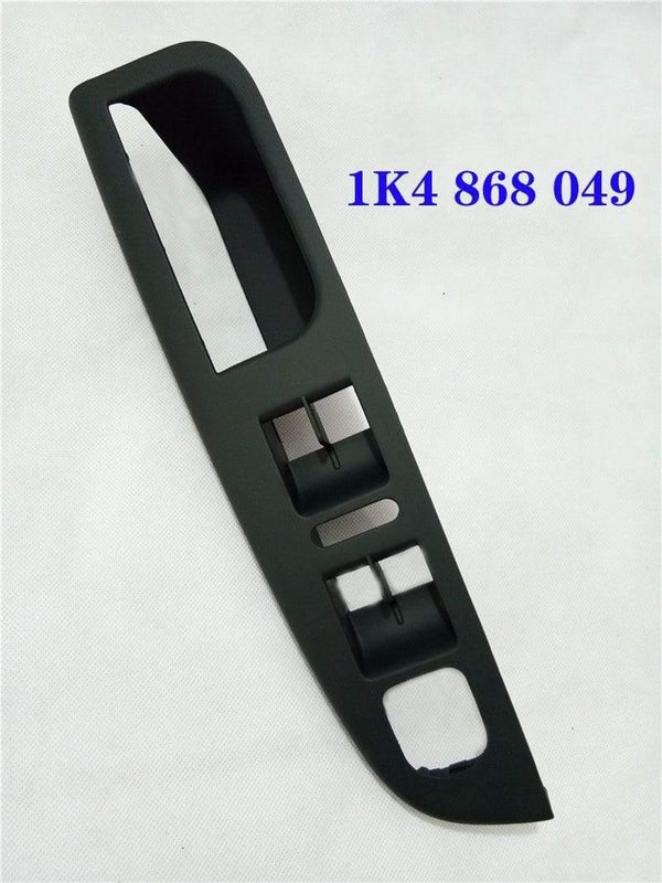 Planet Gates 7PCS Black Interior Handle Door Grab window switch Bezel cover For VW Volkswagen Golf 5 GTi MK5 Jetta inner armrest 1K0 868 040B