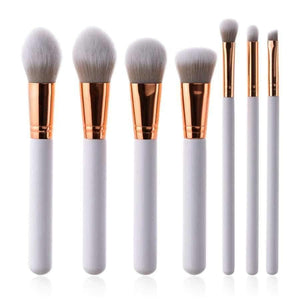 Planet Gates 7pcs / China 7 Pcs Pro Makeup Brushes Set Foundation Powder Eyeshadow Eyeliner Lip Brush Tool