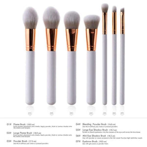 Planet Gates 7pcs / China 7 Pcs Pro Makeup Brushes Set Foundation Powder Eyeshadow Eyeliner Lip Brush Tool