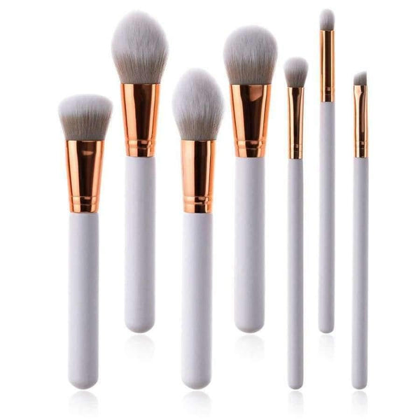 Planet Gates 7pcs / China 7 Pcs Pro Makeup Brushes Set Foundation Powder Eyeshadow Eyeliner Lip Brush Tool