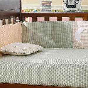 Planet Gates 7PCS embroidered Baby bedding sets Children Crib Bedding Set for winter 100% cotton ,include(bumper+duvet+sheet+pillow)