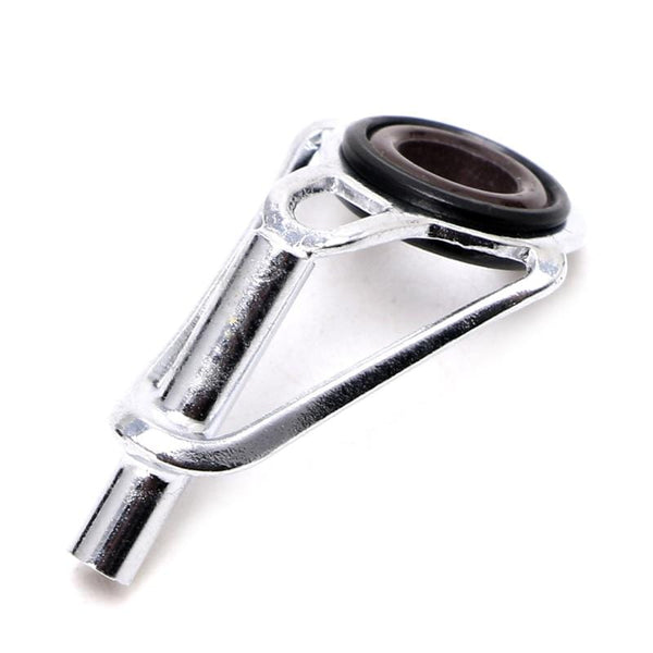 Planet Gates 7Pcs Telescopic Fishing Rod Guides Top Ring Set Raft Fishing Repair Accessories Fishing Rod Building Repair Raibow Eye Line Ring