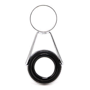 Planet Gates 7Pcs Telescopic Fishing Rod Guides Top Ring Set Raft Fishing Repair Accessories Fishing Rod Building Repair Raibow Eye Line Ring