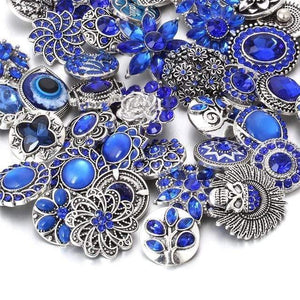 Planet Gates 8 10pcs/lot 18mm Snap Jewelry Mix Many Styles 18mm Metal Snap buttons Gold Rose Gold Buttons Rhinestone Snaps Jewelry