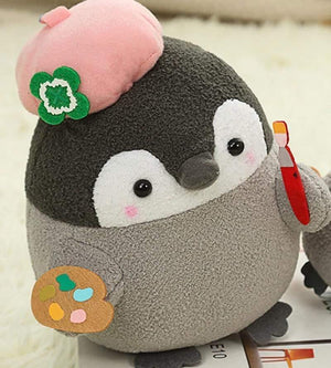 Kawaii Penguin Stuffed Plush Doll Pendant Cosplay Rabbit&Panda&Tiger Toy Baby Soft Animal Penguin Doll Kids Girl Birthday Gift