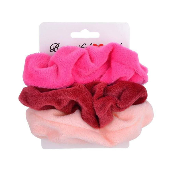 3Pcs/set Women Vintage Hair Scrunchies Velvet Scrunchie Set Elastic Hair Bands Girls Headband Ponytail Hair Rope Hair Accessorie