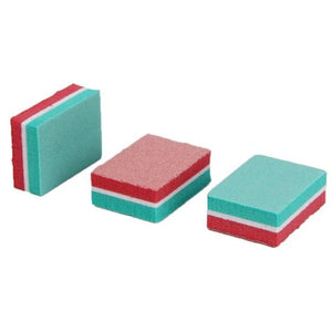 Planet Gates 8 500Pcs/Lot Mini Nail File 100/180 Disposable Nail Buffer Block Wholesale Colorful Small Manicure Tools File Accessories