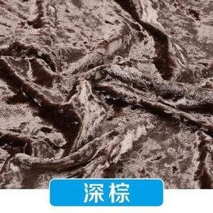 Planet Gates 8 / 50cm X 160cm Gold Velvet Diamond Luster Fabric For Dress Stretch Gentle Thin Flannel Cloth Diy Clothes Shirt Sewing Handmade Patchwork