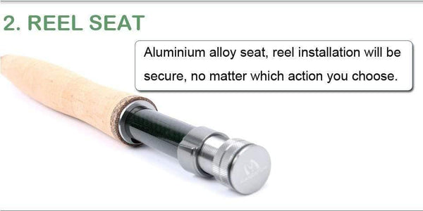 Planet Gates 8.6FT 4WT 4PC Premier 3/4/5/6/7/8/9/10/12 WT Fly Rod Carbon Fiber Fly Fishing Rod With Cordura Tube Fly Fishing Rod