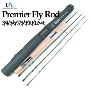 Planet Gates 8.6FT 4WT 4PC Premier 3/4/5/6/7/8/9/10/12 WT Fly Rod Carbon Fiber Fly Fishing Rod With Cordura Tube Fly Fishing Rod