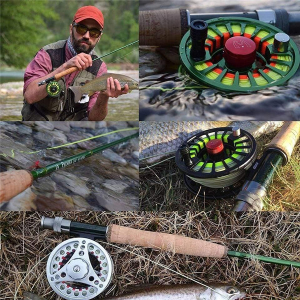 Planet Gates 8.6FT 4WT 4PC Premier 3/4/5/6/7/8/9/10/12 WT Fly Rod Carbon Fiber Fly Fishing Rod With Cordura Tube Fly Fishing Rod