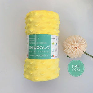 Planet Gates 8 / 70x100cm 70x100cm Minky Fabric For Sewing 30 Colors Super Soft Minky Dot Plush Fabric Eco-Friendly Polyester Handwork Fabric