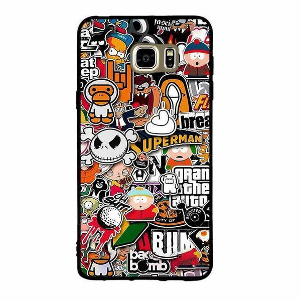 Case For Samsung Galaxy Note 5 Case Silicone Back Cover For Samsung Galaxy Note5 N920A N920G N920G/DS N920T N920I Cover 3D Coque - Planet Gates