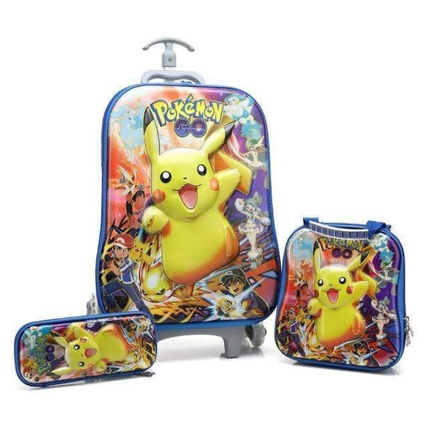 Planet Gates 8 Children Travel Trolley Bag Student Trolley Case Cute Kids Suitcase Boy Girl Cartoon Bag Pencil Box Children Gift